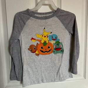 Halloween Pokemon Long Sleeved Shirt - Size 6 - Jumping Beans Brand